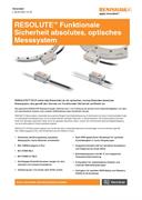 RESOLUTE™ Funktionale Sicherheit absolutes, optisches Messsystem